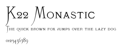 K22 Monastic Preview