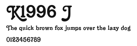 K1996 J Preview