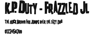 K.P. Duty - Frazzled JL Preview