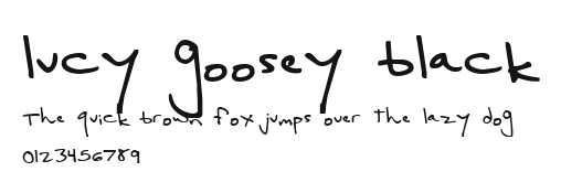 lucy goosey black Preview