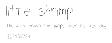 little shrimp Preview