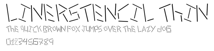 linerstencil thin Preview