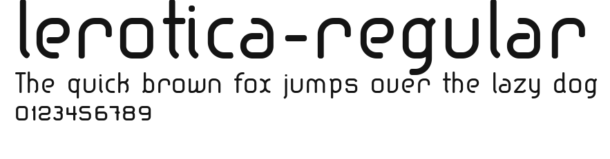 lerotica-regular Preview