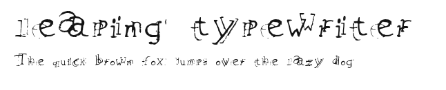 leaping typewriter  Preview