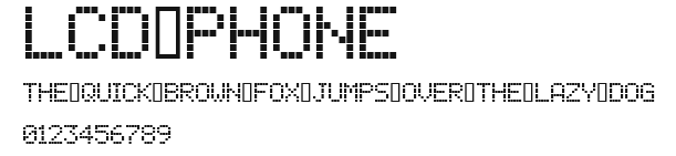 lcd phone Preview