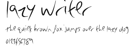 lazy writer Preview