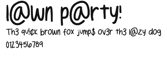 lawn party! Preview
