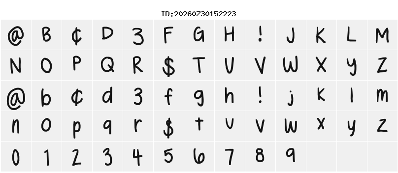 Character Map