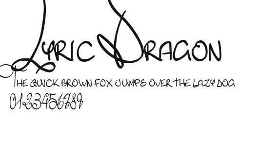 Lyric Dragon Preview