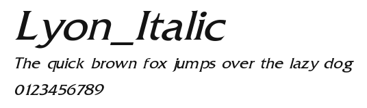 Lyon_Italic Preview