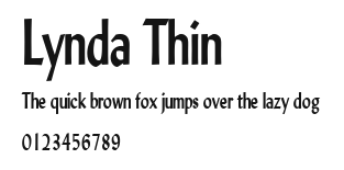 Lynda Thin Preview