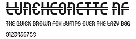 Luncheonette NF Preview