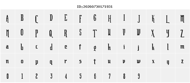 Character Map