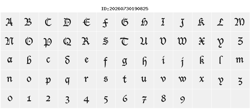 Character Map