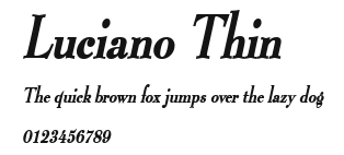 Luciano Thin Preview