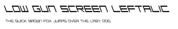 Low Gun Screen Leftalic Preview