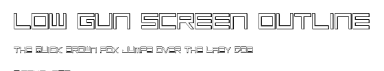 Low Gun Screen Outline Preview