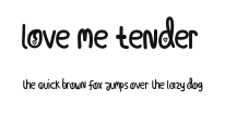 Love Me Tender Preview