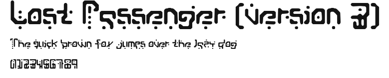 Lost Passenger (version 3) Preview
