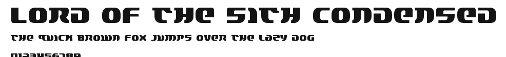 Lord of the Sith Condensed Preview