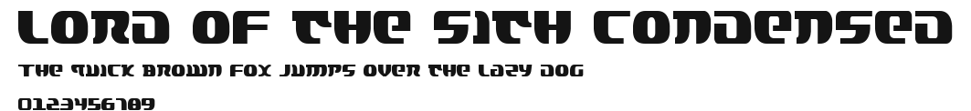 Lord of the Sith Condensed Preview