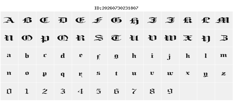 Character Map