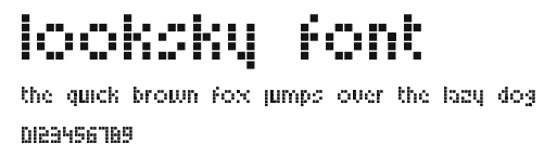 Looksky Font Preview