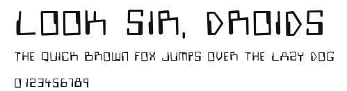 Look Sir, Droids Preview