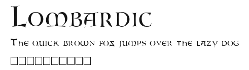 Lombardic Preview