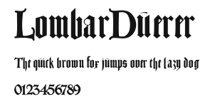 LombarDuerer Preview