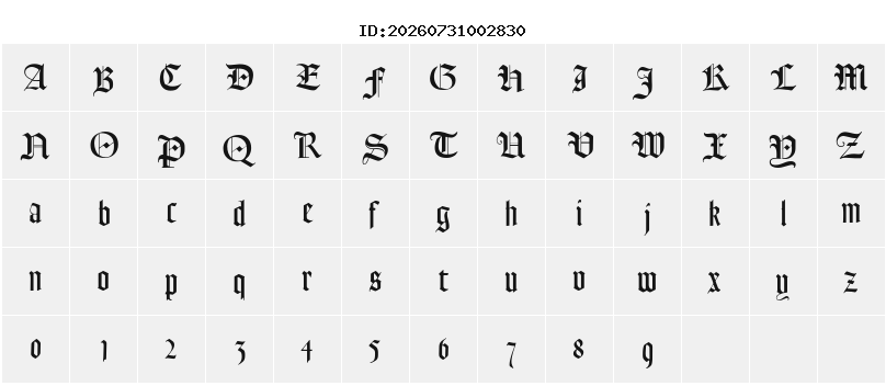 Character Map