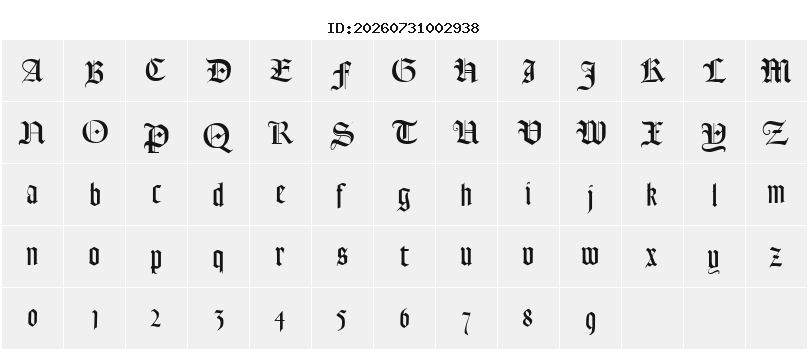 Character Map