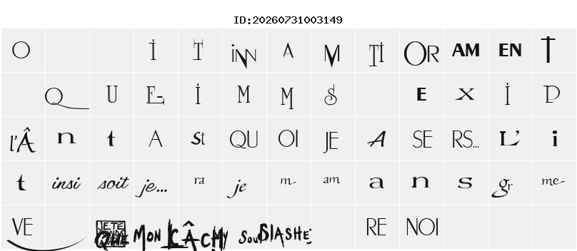 Character Map
