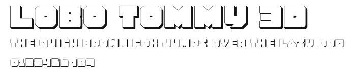 Lobo Tommy 3D Preview