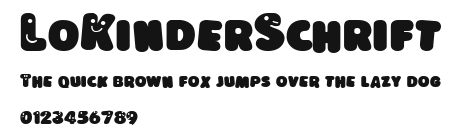 LoKinderSchrift Preview