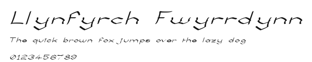 Llynfyrch Fwyrrdynn Preview