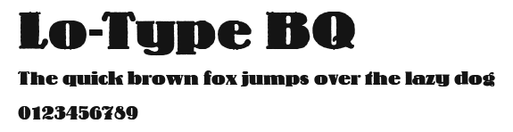 Lo-Type BQ Preview