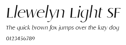 Llewelyn Light SF Preview