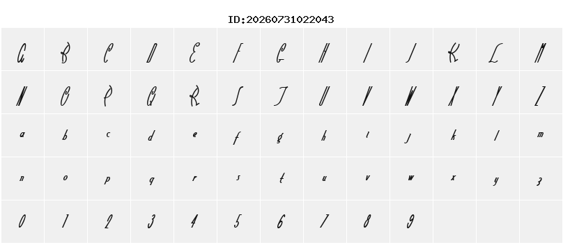 Character Map