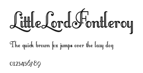 LittleLordFontleroy Preview