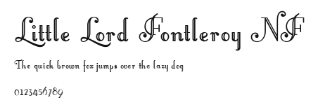 Little Lord Fontleroy NF Preview