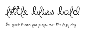 Little Bliss Bold Preview