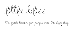 Little Bliss Preview