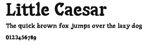Little Caesar Preview