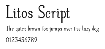 Litos Script Preview