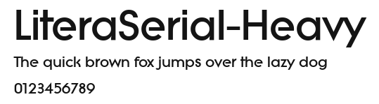 LiteraSerial-Heavy Preview