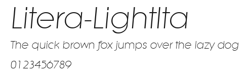 Litera-LightIta Preview