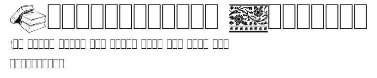 Listemagerens Dingbats Preview
