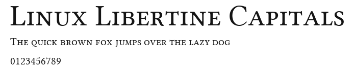 Linux Libertine Capitals Preview