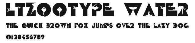 LTZootype Water Preview